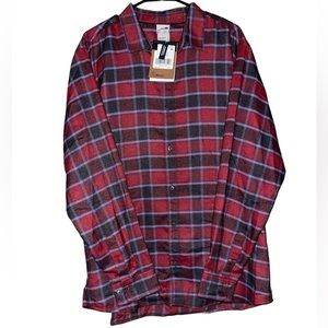 The north face men’s plaid flannel
